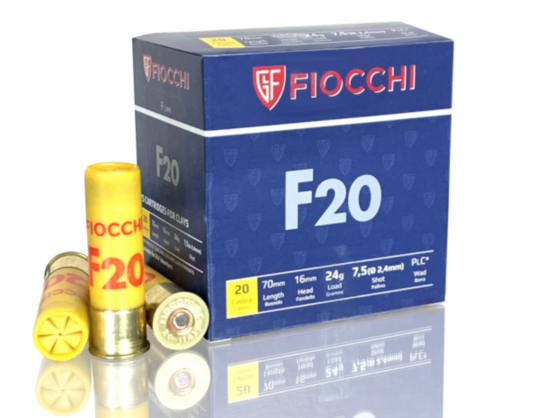 Slab Fiocchi F20 20ga 24 gram #7.5
